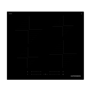 Варочная поверхность Kuppersberg Варочная поверхность Kuppersberg/ Варочная поверхность Kuppersberg, 60 см, индукция, High-Tech, inverter, прямой край, 9 уровней мощности, бустер, Stop and Go, автоматическое отключение, таймер, индикатор остаточного тепла