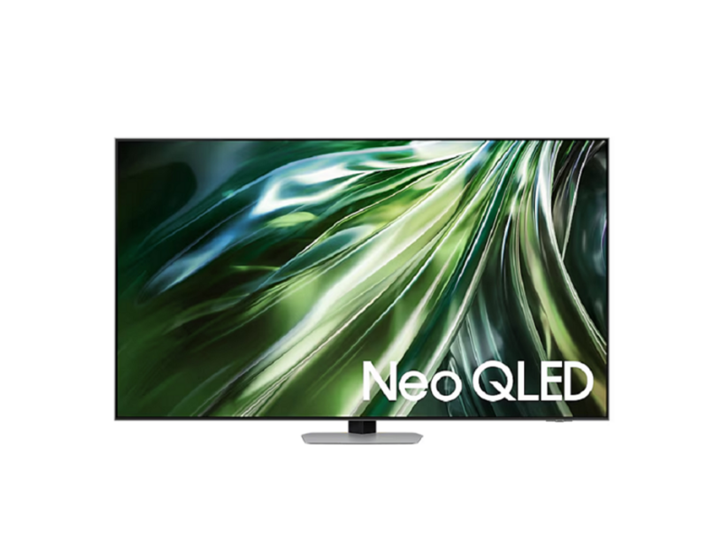Телевизор ЖК 75'' Samsung Телевизор ЖК 75'' Samsung/ 75", NeoQLED, Ultra HD, Tizen Smart TV, 120Hz (Up to 144Hz), HDR10+, Wi-Fi, Voice, DVB-T2/C/S2, Bluetooth, CI+(1.4), FreeSync Premium PRO, 4.2.2Ch 60W, OTS Lite, 4HDMI, 2USB, Carbon Silver 2024