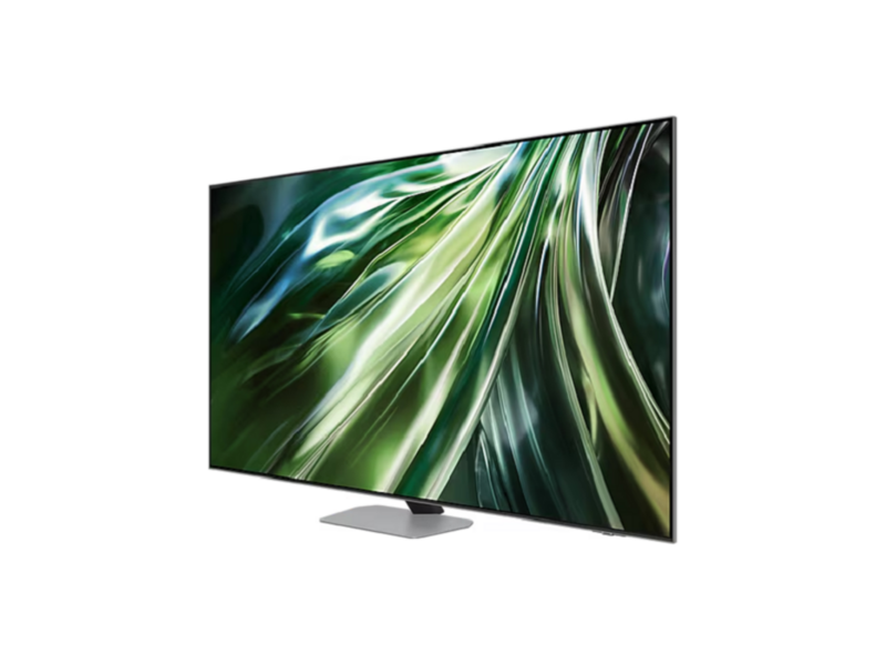Телевизор ЖК 75'' Samsung Телевизор ЖК 75'' Samsung/ 75", NeoQLED, Ultra HD, Tizen Smart TV, 120Hz (Up to 144Hz), HDR10+, Wi-Fi, Voice, DVB-T2/C/S2, Bluetooth, CI+(1.4), FreeSync Premium PRO, 4.2.2Ch 60W, OTS Lite, 4HDMI, 2USB, Carbon Silver 2024