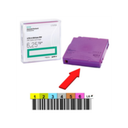 Ленточный картридж HPE Ultrium LTO6 Data cartridge, 6.25TB RW (without Label)