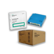 Ленточные картриджи HPE Ultrium LTO9 45TB non custom bar code labeled cartridge 20-pack (for libraries & autoloaders; incl. 20 x Q2079A)