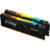 Память DDR4 2x16GB 3200MHz Kingston KF432C16BB2AK2/32 Fury Beast RGB RTL Gaming PC4-25600 CL16 DIMM 288-pin 1.35В kit single rank с радиатором Ret