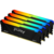 Память оперативная Память оперативная/ Kingston 64GB 3200MT/s DDR4 CL16 DIMM (Kit of 4) FURY Beast RGB