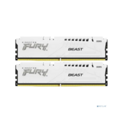 Память Kingston DDR 5 DIMM 32Gb PC44800, 5600Mhz, Kingston FURY Beast White XMP CL40 (Kit of 2) (KF556C40BWK2-32)