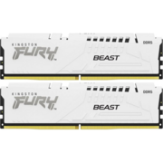 Память оперативная Память оперативная/ Kingston 64GB 5600MT/s DDR5 CL36 DIMM (Kit of 2) FURY Beast White EXPO