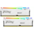 Память оперативная Память оперативная/ Kingston 32GB 5200MT/s DDR5 CL40 DIMM (Kit of 2) FURY Beast White RGB XMP