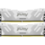 Память оперативная Память оперативная/ Kingston 32GB 6400MT/s DDR5 CL32 DIMM (Kit of 2) FURY Renegade White XMP
