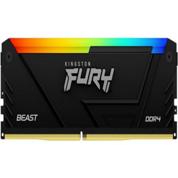 Память DIMM DDR4 16Gb PC28800 3600MHz CL18 Kingston Fury Beast RGB RTL Gaming (KF436C18BB2A/16)