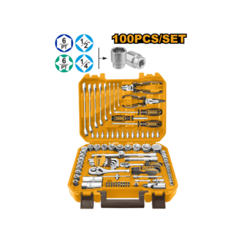 Набор инструментов из 100 шт Ingco HKTHP21001,10-32мм, CR-V