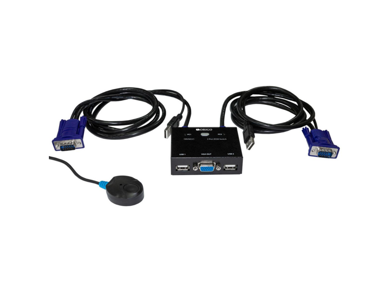 Переключатель KVM Origo OKVM221 2xPC port (OKVM221/A1A)