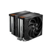 Кулер для процессора Кулер для процессора/ PCCooler RZ620 (260W, 4-pin PWM, 158mm, Al/Cu, 6x6mm, 2x120mm, 86.73CFM, 32dBA, 1800RPM, S: 1851/1700/1200/115X, AM5/AM4, black)