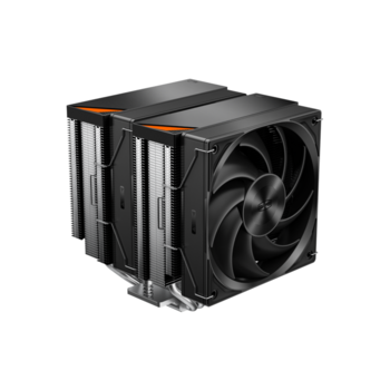 Кулер для процессора Кулер для процессора/ PCCooler RZ620 (260W, 4-pin PWM, 158mm, Al/Cu, 6x6mm, 2x120mm, 86.73CFM, 32dBA, 1800RPM, S: 1851/1700/1200/115X, AM5/AM4, black)