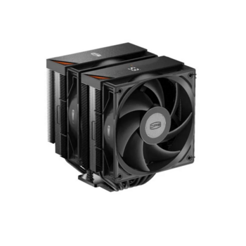 Кулер для процессора Кулер для процессора/ PCCooler RT620 Digital BK (250W, 4-pin PWM, LED temp., 157mm, , 6x6mm, 2x120mm, 73.32CFM, 34.9dBA, 2200RPM, S: 1851/1700/1200/115X, AM5/AM4, black)