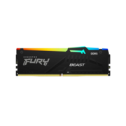 Память DDR5 16GB 5600MHz Kingston KF556C36BBEA-16 Fury Beast Black Expo RGB RTL Gaming PC5-44800 CL36 DIMM 288-pin 1.25В kit single rank с радиатором Ret