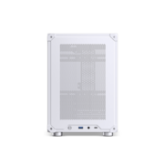 Корпус без блока питания Корпус без блока питания/ Case JONSBO C6-ITX, Micro-Tower, no fan, 1xUSB-A 3.0 + 1xUSB-C 3.1, mDTX, mITX White