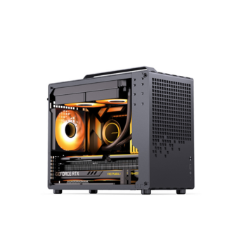 Корпус без блока питания Корпус без блока питания/ Корпус JONSBO Jonsplus Z20 Black MATX без БП, боковая панель из закаленного стекла, mini-ITX, micro-ATX, черный