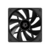 Вентилятор для корпуса ID-COOLING XF-120-K 120x120x25мм (60шт./кор, PWM, Low Noise, резиновые углы, 700-1800об/мин, черный) BOX