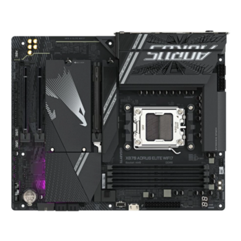 Материнская плата Gigabyte X870 A ELITE WIFI7 SocketAM5 AMD X870 4xDDR5 ATX AC`97 8ch(7.1) 2.5Gg RAID+HDMI