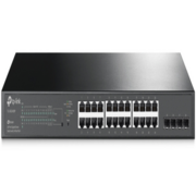 Коммутатор Коммутатор/ 28-Port Gigabit Smart Switch with 24-Port PoE+, 24? Gigabit PoE+ Ports, 4? Gigabit SFP Slots