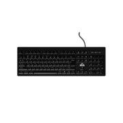Клавиатура Клавиатура/ Клавиатура БЕШТАУ КЛ104РУ (SG) (104 клавиши, USB, 1,8 м, цвет русской/латинской раскладки Белый/Белый, лазерная гравировка, черная / МИНПРОМТОРГ (МПТ))