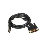 Кабель Buro HDMI (m) DVI-D (m) 5м (HDMI-19M-DVI-D-5M) феррит.кольца черный