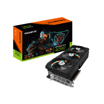 Видеокарта GV-N4090GAMING OC-24GD VGA GIGABYTE NVIDIA GeForce RTX 4090 GAMING OC 24G (rev. 1.0 / 1.1) 24GB, GDDR6X/384-bit, PCIe 4.0, 1xHDMI 2.1a, 3xDP, 3.8-slot