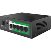 Коммутатор Коммутатор/ Коммутатор Netis P106GC (L2) 5x1Гбит/с 1SFP 4PoE 60W неуправляемый