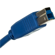 Кабель Buro USB A(m) USB B(m) 1.8м (USB3.0-AM/BM) синий