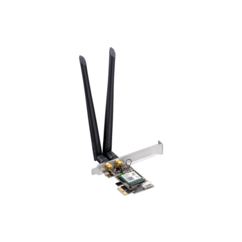 Адаптер Wi-Fi Адаптер Wi-Fi/ 3000Mbps Wi-Fi 6 / Bluetooth 5.0 PCI Express Adapter, Intel AX200 module, 2T2R, 2402Mbps at 5GHz + 574Mbps at 2.4GHz, 802.11ax/ac/a/b/g/n, 2 detachable antennas, Ver 1.0