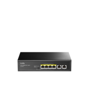 Коммутатор Коммутатор/ 6-Port 10/100/1000M PoE+ Switch, 4-Port 10/100/1000 BASE-T Gigabit PoE+ ports, 2-Port 10/100/1000 BASE-T Gigabit Uplink ports, 802.3at/af, VLAN mode support for port #1 ~ #4, Extend mode support for port #3 ~ #4, Fanless, ±4KV Surg