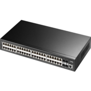 Коммутатор Коммутатор/ 48-Port Layer 3 Managed Gigabit Switch,48 Gigabit Ethernet ports + 4 10 Gigabit uplink SFP optical ports + 1 USB serial port + 1 console port, backplane bandwidth 176Gbps, three-layer network management function, support routing, DH