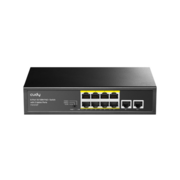 Коммутатор Коммутатор/ 8-Port 10/100M PSE RJ-45 +2 RJ45 10/100M Uplink Port Unmanaged PoE+ Switch 120W, CCTV/VLAN mode support, long distance:250M at CCTV mode. 802.3af/at standard, Support PD Alive Function, ±4 KV Surge Protection, Alternative 1/2(+),3