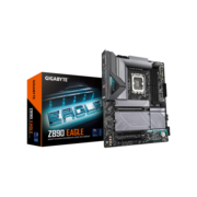 Материнская плата GIGABYTE Z890 EAGLE, LGA1851, Z890, 4*DDR5, 4*SATA, 4*M.2, 5*USB 3.2, 4*USB 2.0, Type-C, 3*PCIx16, 2*PCIx1, DP, ATX