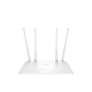 Маршрутизатор Маршрутизатор/ AC1200 Dual Band Wi-Fi Router, Chipset MediaTek, 802.11ac/a/b/g/n, 867Mbps at 5GHz + 300Mbps at 2.4GHz, 5 x10/100Mbps Ports, WiFi router/AP/ Repeater/WISP Mode,4 5dBi fixed antennas, WPA3, Guest network, WPS, DDNS, VPN Client