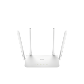 Маршрутизатор Маршрутизатор/ AC1200 Gigabit Dual Band Wi-Fi Mesh Router, Chipset MediaTek, 5 x10/100/1000Mbps RJ45 Ports, 4 x 5dBi fixed antennas, WiFi router/AP/ Repeater/WISP Mode, 802.11ac/a/b/g/n, 867Mbps at 5GHz + 300Mbps at 2.4GHz, Zerotier/Wiregua