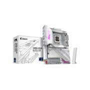 Материнская плата Материнская плата/ Z890 AORUS ELITE X ICE, Socket 1851, Intel®Z890, 4xDDR5-6400, 3xPCI-Ex16, 4xSATA3(RAID 0/1/5/10), 5xM.2, 8Ch Audio, 1x2.5GbLan, WiFi, (4+4)xUSB2.0, (6+2)xUSB3.2, (1+1)xUSB Type-C™, ATX, RTL