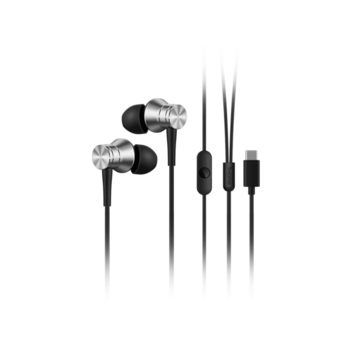 Наушники 1MORE Piston Fit In-Ear Headphones (type-c version of E1009) серебристые