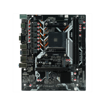 Материнская плата Материнская плата/ MB AFOX AMD A320 AM4, 2xDDR4(32GB), 1xPCIe 3.0x16, 1xPCIe x1, 1xMPCIe, 1xHDMI, 1xD-Sub, 1xLAN(1GbE), 4xSATA, 1xM.2, 2xUSB 3.0, 2xUSB 2.0, 2xPS/2, mATX