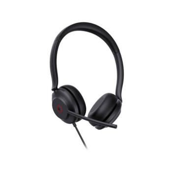 Гарнитура Yealink UH35 Dual UC, проводная, HD звук, шумоподавление, LED-индикатор, USB (UH35 Dual UC)