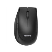 Аксессуары Philips Беспроводная Мышь SPK7627, 2,4 GHz, Bluetooth 3.0/5.0, 5 кноп., 1600dpi, Аккамулятор, Чёрный