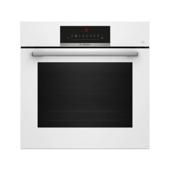 Встраиваемый духовой шкаф Bosch Встраиваемый духовой шкаф Bosch, Serie 6, объем 67 л , 12 режимов нагрева, 4D Hotair, телескопические направляющие, пиролиз, сенсорное управление, 40 автоматических программ, цвет белый