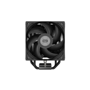 Кулер для процессора Кулер для процессора/ CPU Cooler PCCooler RT400 BK (235W, 4-pin PWM, 148mm, Al/Cu, 4x6mm, 1x120mm, 73.32CFM, 34.9dBA, 2200RPM, S: 115X/1200/1700/1851 , AMD AM4/AM5, black)