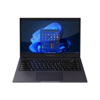 Ноутбук Ноутбук/ Maibenben Smart S14A-iN10UM 14"(1920x1080 (матовый) IPS)/Intel N-series N100(0.8Ghz)/8192Mb/256PCISSDGb/Int:Intel UHD Graphics/Cam/BT/WiFi/38WHr/war 1y/1.45kg/Dark Blue/Win11Home + Screen 60Hz, 250nits, 16:9