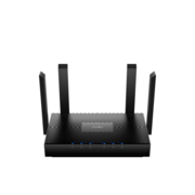 Маршрутизатор Маршрутизатор/ AX3000 Gigabit Dual Band Wi-Fi 6 Mesh Router, Chipset MT7981BA+MT7976CN+MT7531AE, 802.11ax/ac/a/b/g/n, 2402Mbps at 5GHz + 574Mbps at 2.4GHz, 4 10/100/1000Mbps Ports, 4 x 5dBi fixed antennas, WiFi router/AP/ Repeater/WISP Mode,