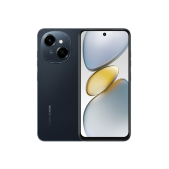 KL4 SPARK GO 1 64+3 Startrail Black, 6.56", 20:9, 1612 x 720 пикселей, 1.6GHz, 8 Core, 3GB RAM, 64GB, up to 1TB flash, 13Mpix+AI/8Mpix, 2 Sim, 4G, BT v5.0, WiFi 802.11 b/g/n, GPS/AGPS, GLONASS,NFC, Type-C, 4900mAh, Android T-GO, 183g, 163,69 ммx75,6 ммx8,