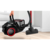 Пылесос Bosch Пылесос Bosch/ Пылесос Bosch, безмешковый, напольный, емкость пылесборника 2.4 л, сухая уборка, фильтр НЕРА, цвет черный/красный