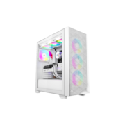 Корпус без блока питания Корпус без блока питания/ PCCooler C3D510 WH ARGB, Tempered Glass Full Tower, White, TG, 0.7 SPCC, 3x120mm ARGB E-ATX, ATX, mATX, mITX 170/390/410mm 2x2.5", 2x3.5", 7xPCI 2xUSB-A 3.0 454.8x220x490.6mm