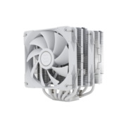 Кулер для процессора Кулер для процессора/ Thermalright Peerless Assassin 120 White (4-pin PWM, 157mm, Ni/Cu, 6x6mm, 2x120mm, 66.17CFM, 25.6dBA, 1550RPM, S: 2011, -3, 2066, 1200, 1700, 1851, 115x, AM4, AM5, white)