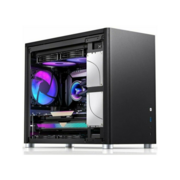 Корпус без блока питания Корпус без блока питания/ Jonsbo D30 black, SFF, no fans, mATX, mITX, mDTX, 1xUSB3.2 Gen 1 Type-C, 1xUSB3.2 Gen 1 Type-A, 1xComposite audio interface