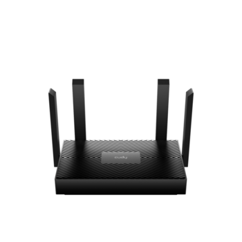 Маршрутизатор Маршрутизатор/ AX1500 Gigabit Dual Band Wi-Fi 6 Router, Chipset Realtek, 802.11ax/ac/a/b/g/n, 1201Mbps at 5GHz +300Mbps at 2.4GHz, 4 x 10/100/1000Mbps Ports, WPA3, 4 x 5dBi fixed antennas